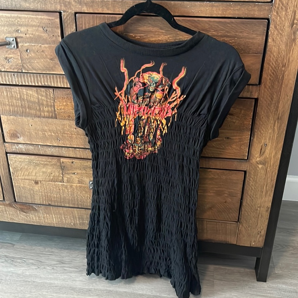 NWT Urban Outfitters Tatum Smocked Mini Dress